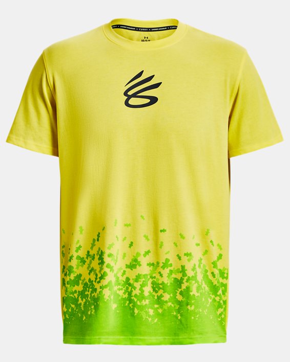 Men's Curry Sour Then Sweet Heavyweight Short Sleeve, Yellow, pdpMainDesktop image number 4